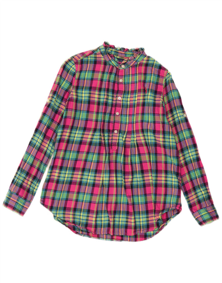 Ralph Lauren Fete Pulover Cămașă Flanel 11-12 Ani Bumbac Multicolor