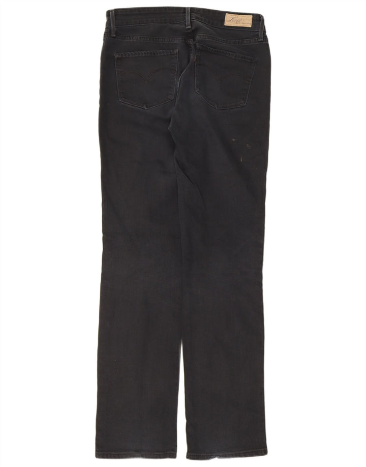 Blugi drepti pentru femei Levi's W27 L32 bumbac negru