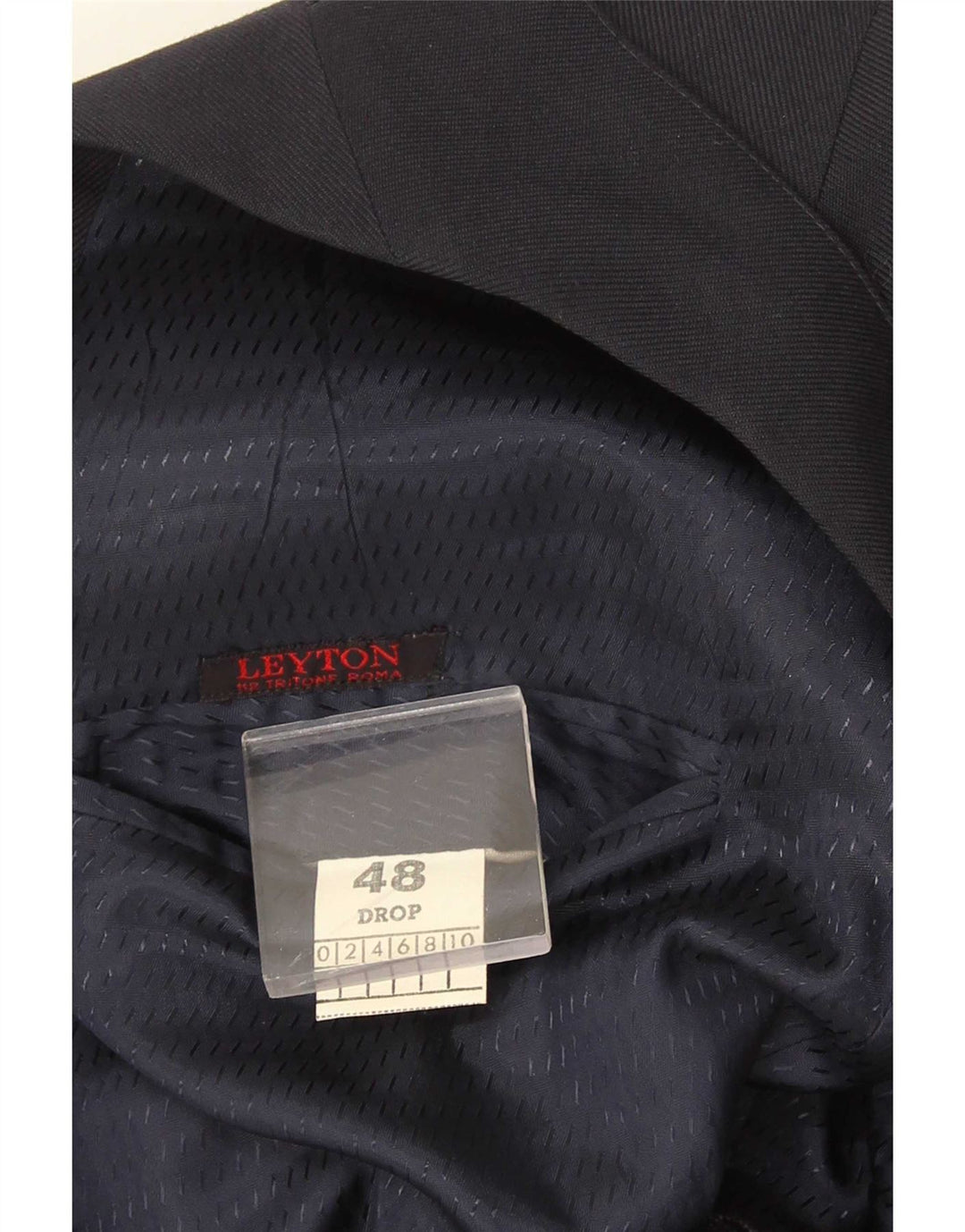 Jachetă Blazer Vintage pentru bărbați la două piept IT 48 Medium Bleumarin