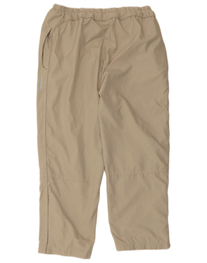 Pantaloni de trening Reebok pentru femei UK 18 XL poliester bej