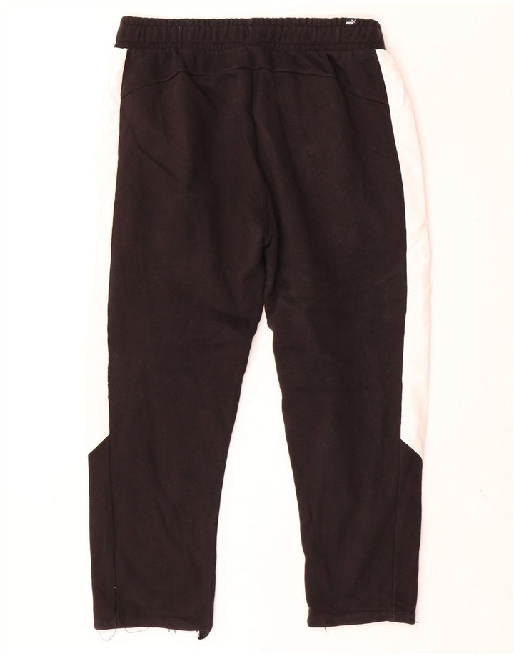 Pantaloni de trening Puma pentru bărbați, mari, negri, color block