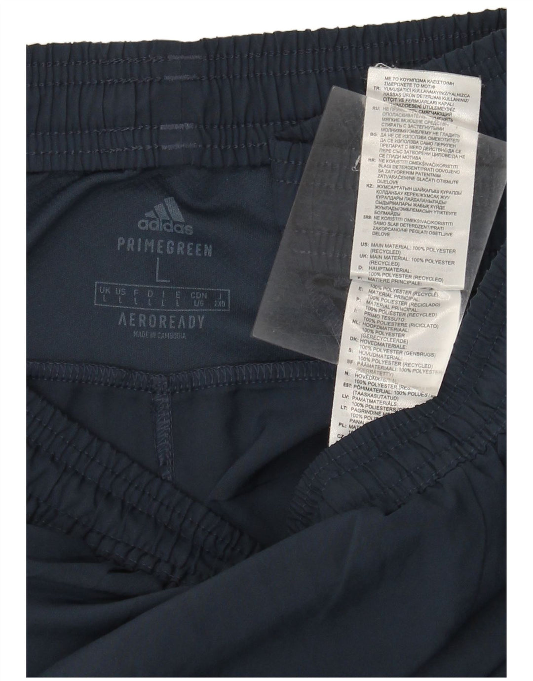 Pantaloni scurți sport pentru bărbați Adidas Aeroready, mari, albastru, poliester