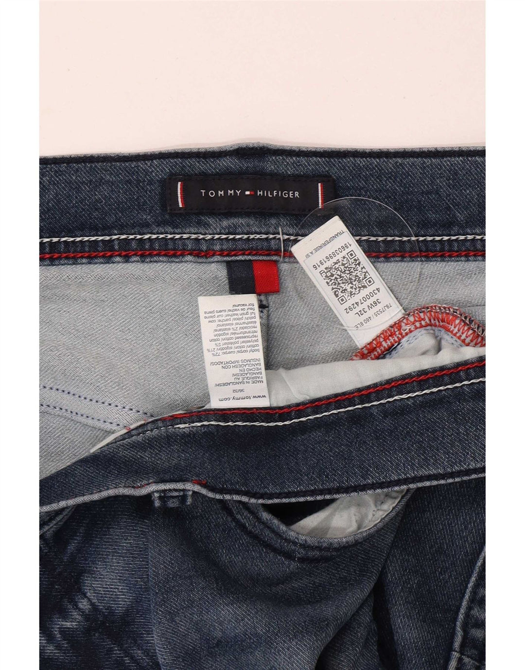 Blugi slim pentru bărbați Tommy Hilfiger W36 L32 bumbac albastru