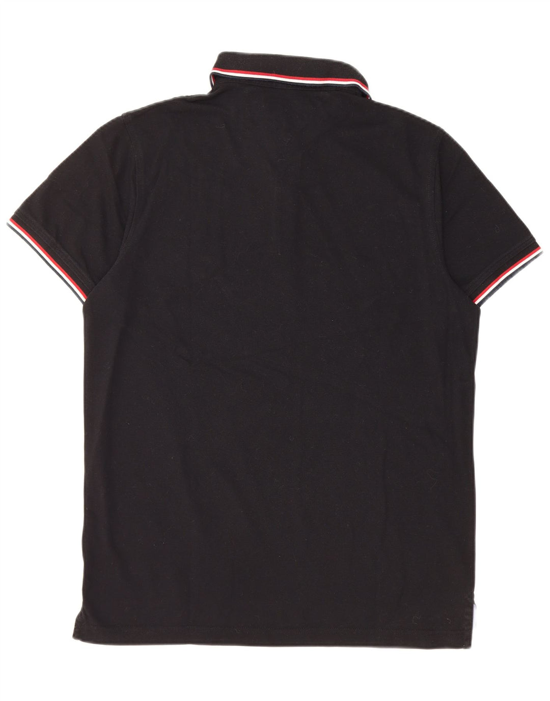 Tricou polo TOMMY HILFIGER pentru bărbați, bumbac negru mare