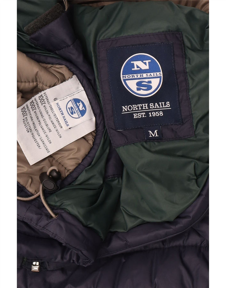 Jachetă căptușită pentru bărbați North Sails UK 38 Medium Navy Blue Marine