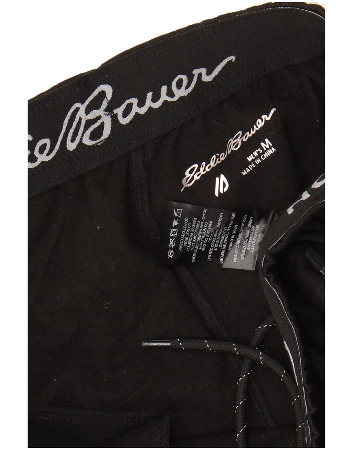 EDDIE BAUER Pantaloni de trening pentru bărbați Joggeri Poliester mediu negru