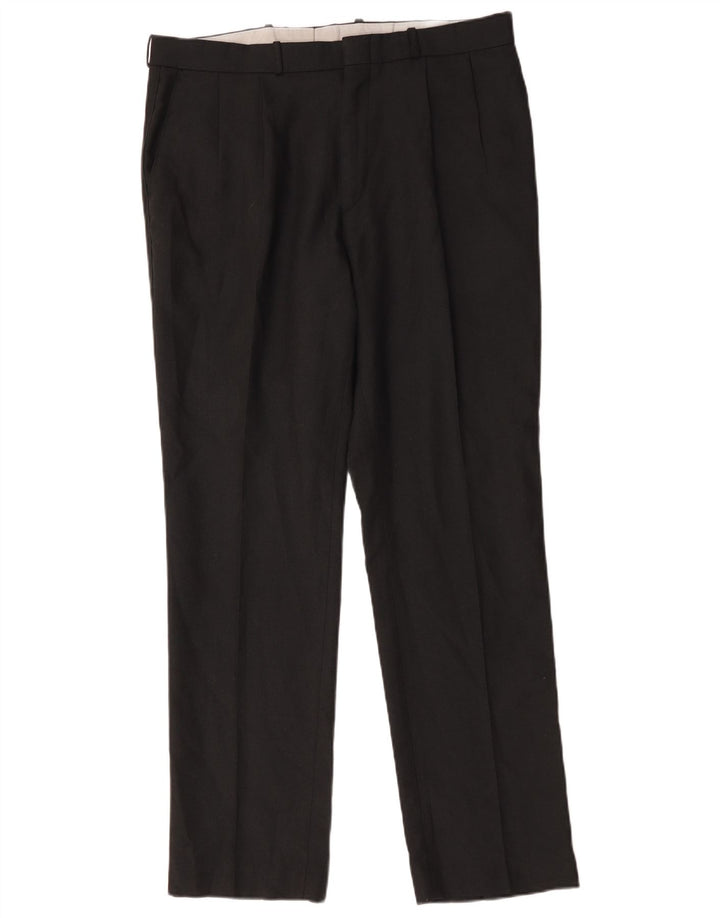 Farah Pantaloni Chino Drepți Bărbați L36 L32 Poliester gri