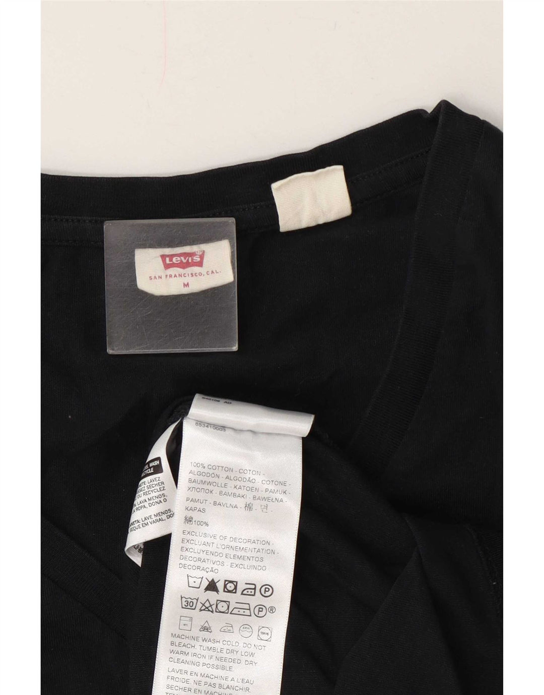 Tricou pentru femei Levi's Top UK 14 Medium Black Bumbac