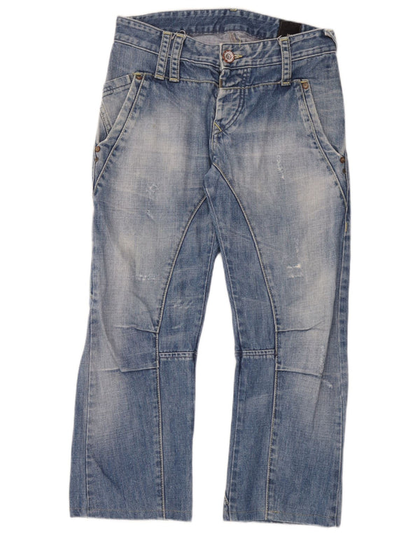 Blugi tăiați Jack & Jones pentru bărbați Cargo Distressed W30 L25 Blue