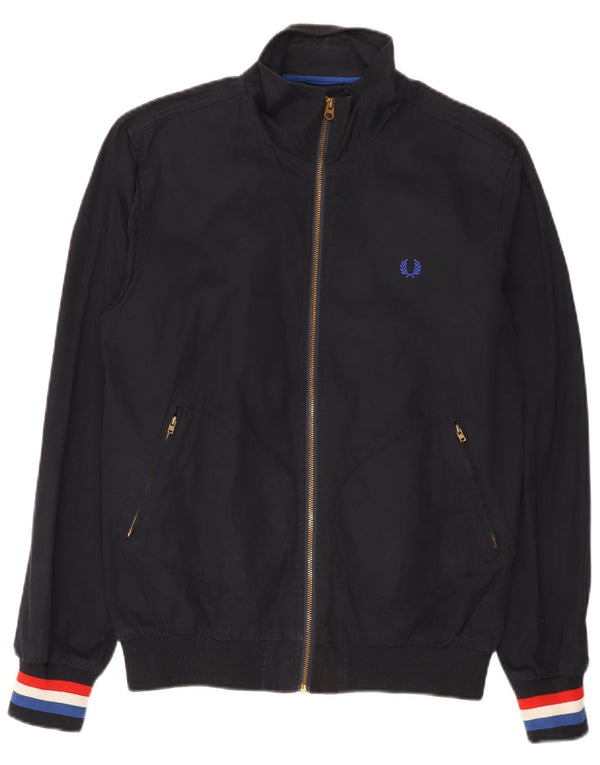 Jachetă Bomber pentru bărbați Fred Perry UK 38, mediu, bleumarin, bumbac