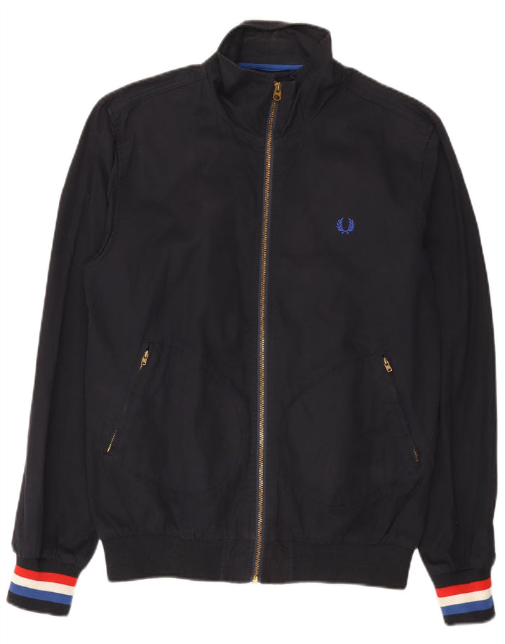Jachetă Bomber pentru bărbați Fred Perry UK 38, mediu, bleumarin, bumbac