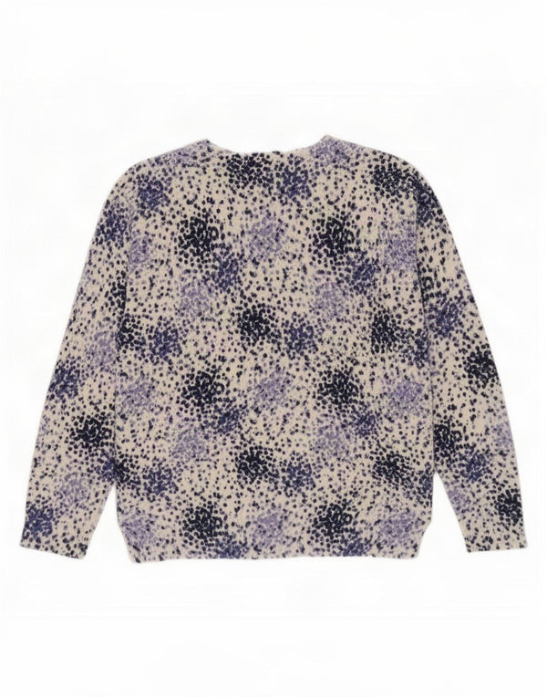 Pulover pentru femei Marks & Spencer cu gâtul cu barca UK 12 Medium Off White