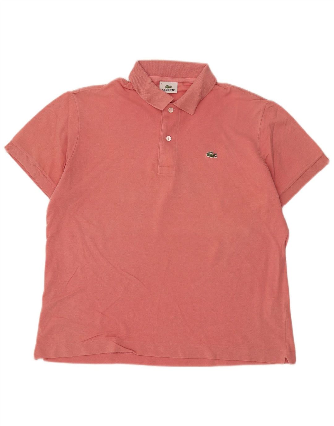 Tricou polo Lacoste pentru bărbați mărimea 5 mare bumbac roz