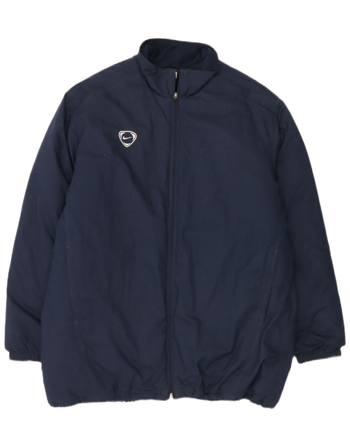 Jachetă de vânt pentru bărbați Nike UK 45/47 XL bleumarin poliester