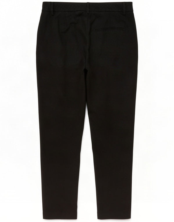 Zara Pantaloni casual subțiri pentru femei EU 40 Medium W30 L26 Poliester negru