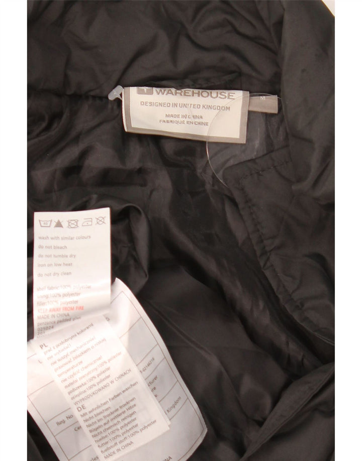 MOUNTAIN WAREHOUSE Gilet căptușit pentru bărbați UK 38 Poliester mediu negru