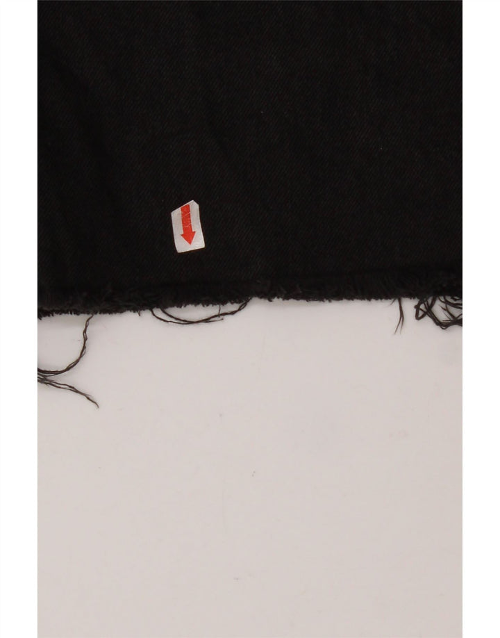 ALL SAINTS Blugi Sid Straight pentru bărbați W32 L26 bumbac negru