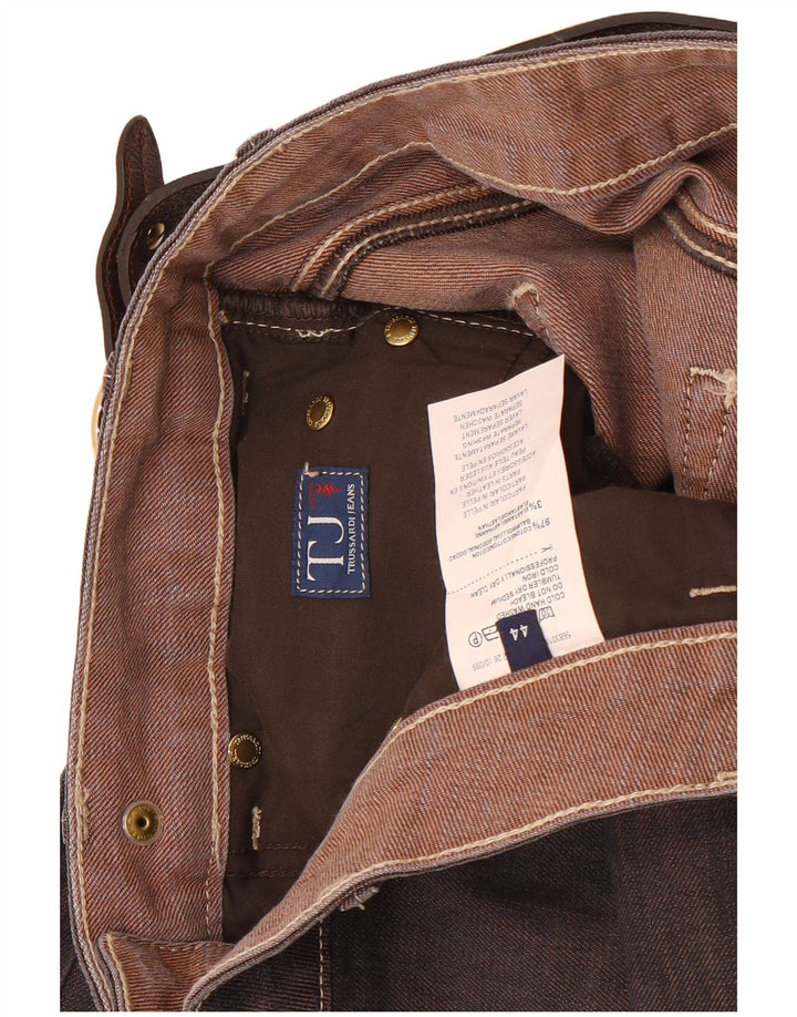 Trussardi Fusta Denim pentru Femei IT 44 Medium W32 Maro Bumbac