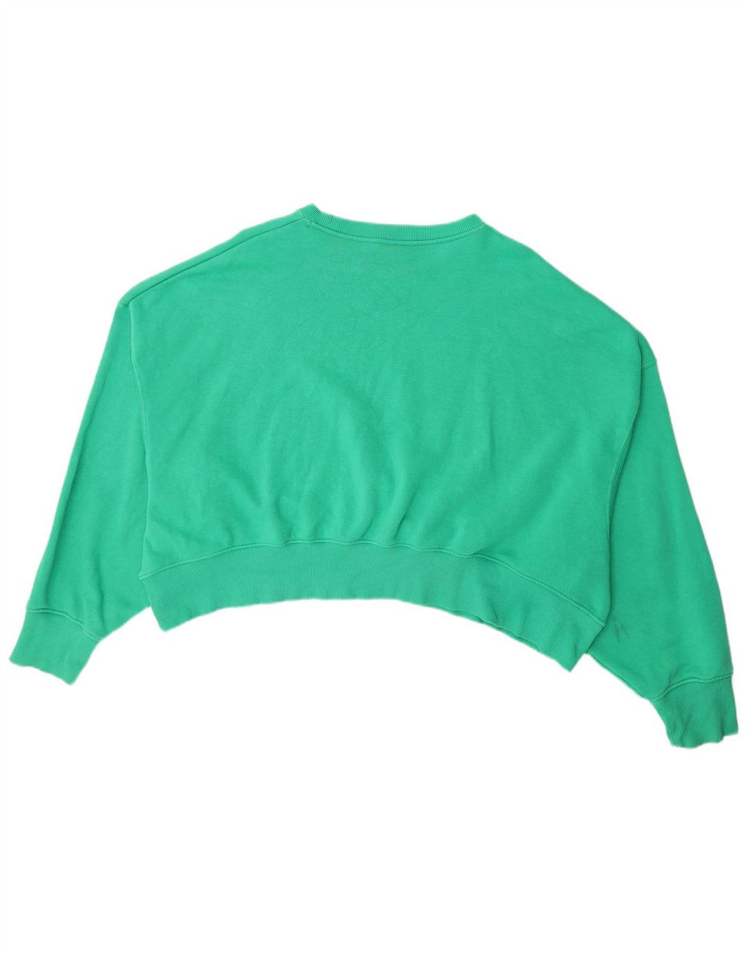 Hanorac oversized Graphic Crop Nike pentru femei UK 14 verde mediu