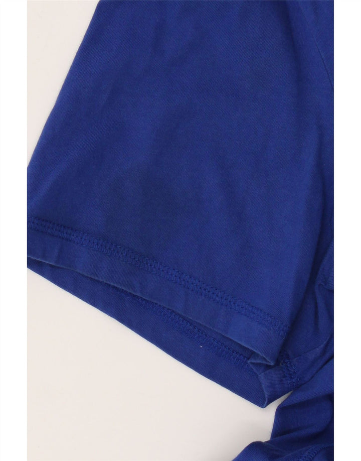 Tricou grafic Puma pentru bărbați Top mare, albastru, bumbac