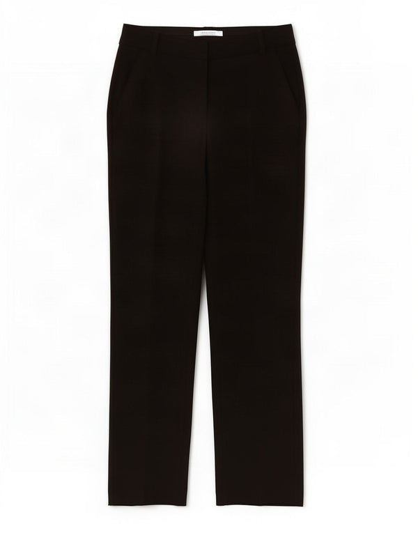 Marks & Spencer Pantaloni casual Bootcut pentru femei UK 12 Medium W30 L30 Negru
