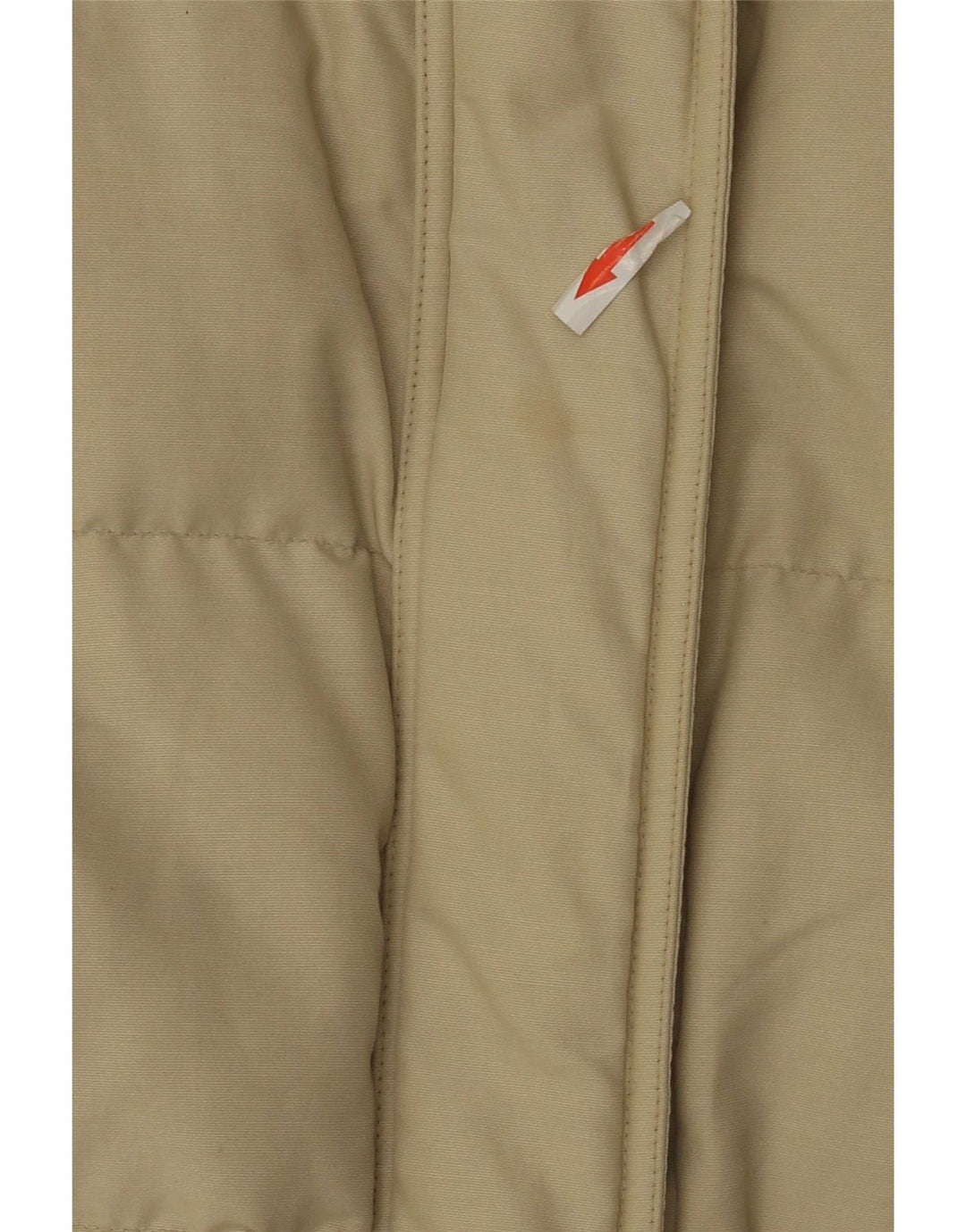 Palton căptușit supradimensionat pentru femei Woolrich UK 10 Nailon mic, bej