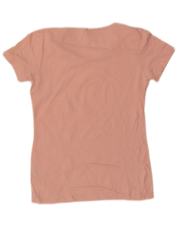 Tricou pentru femei Kappa Top UK 12 Medium Pink Bumbac
