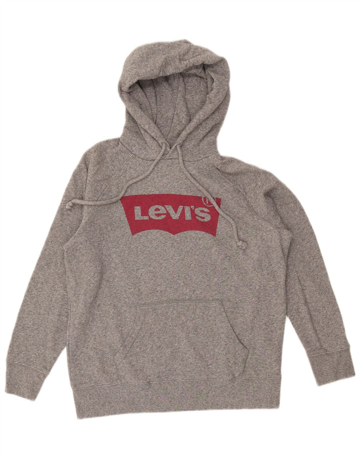 Pulover cu capota supradimensionat pentru femei LEVI'S, UK 10, mic, gri, pete