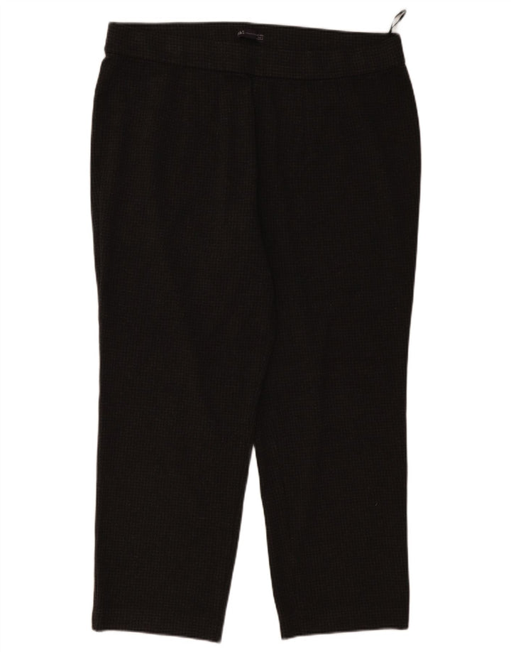 MARKS & SPENCER Pantaloni casual pentru femei cu talie înaltă UK 22 3XL W38 L27 gri