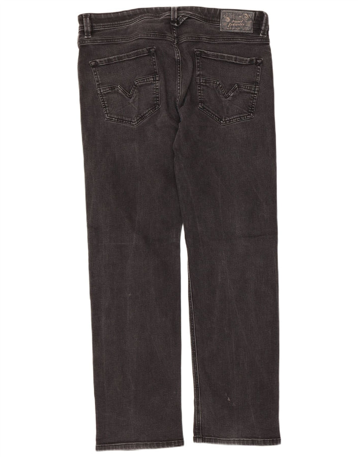 Diesel pentru femei Larkee Regular Straight Jeans W36 L30 bumbac negru