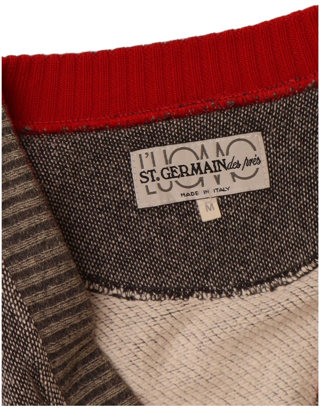 SF. Pulover cardigan fără mâneci pentru bărbați GERMAIN, gri mediu