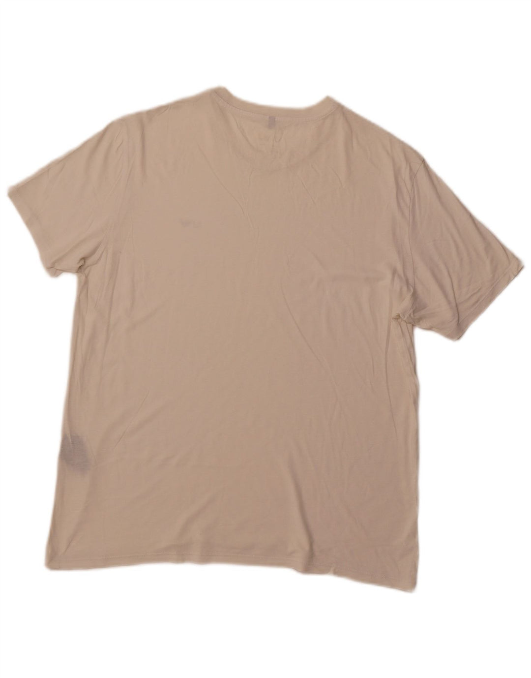 ARMANI JEANS Tricou Bărbați Top XL Bumbac Alb