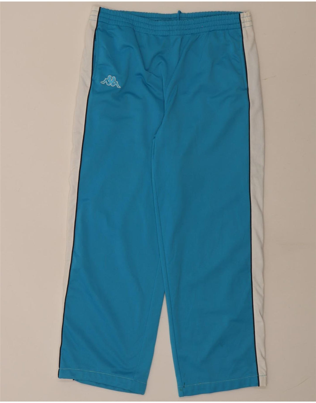 Pantaloni de trening pentru bărbați Kappa, mari, albastru, poliester color bloc