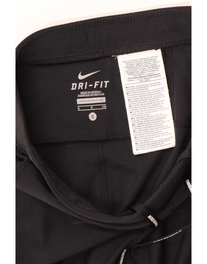 Leggings Dri Fit Nike pentru femei UK 10 Poliester negru mic