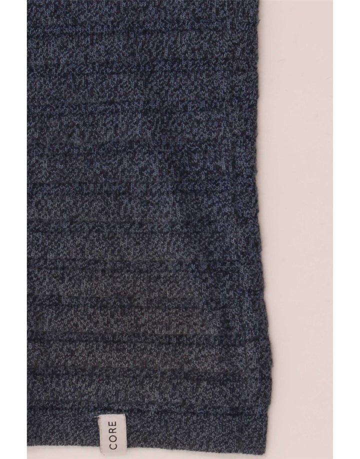 Pulover cardigan pentru bărbați Jack & Jones, cu dungi mici, bleumarin