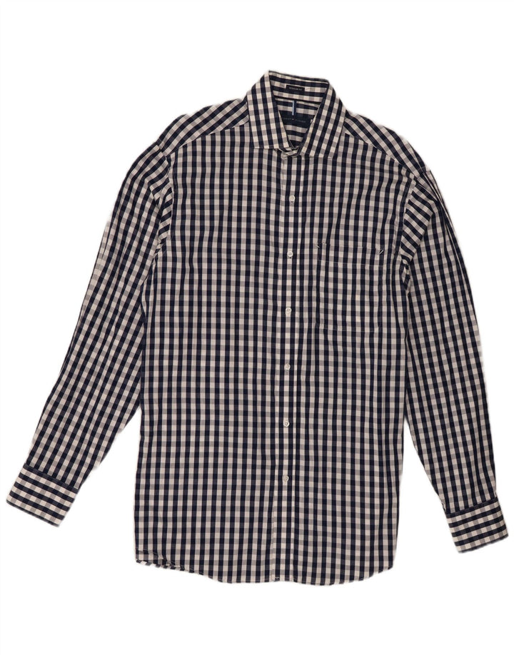 Cămașă pentru bărbați Tommy Hilfiger, cu o formă regulată, mărimea 15 1/2, medie, albastru bleumarin