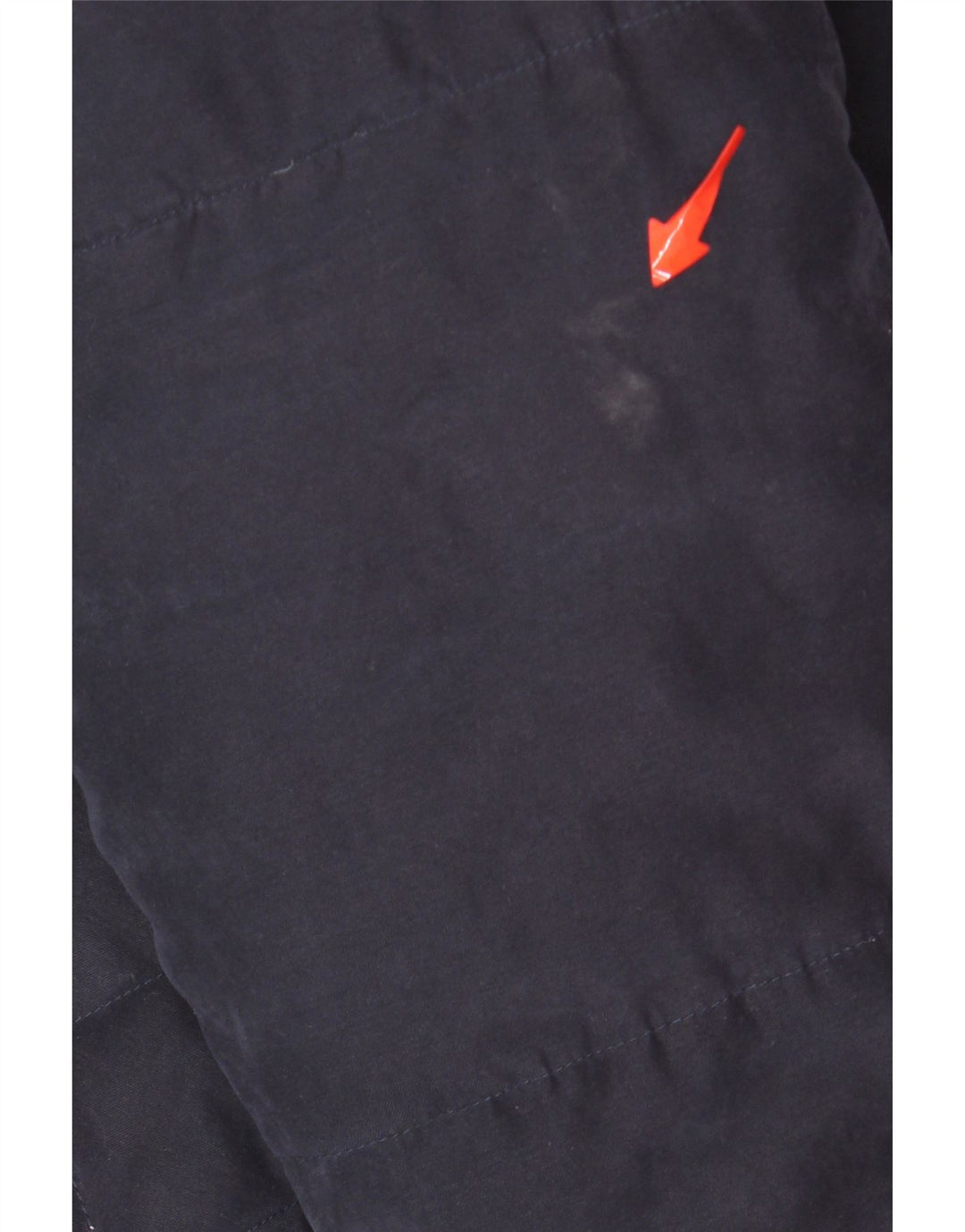 MUSTO Womens Graphic Padded Jacket UK 10 Small Navy Blue Polyester