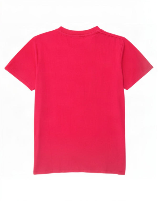 Tricou grafic Converse pentru bărbați Top mediu roz bumbac