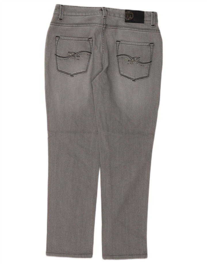 Trussardi blugi slim pentru femei W27 L27 bumbac gri