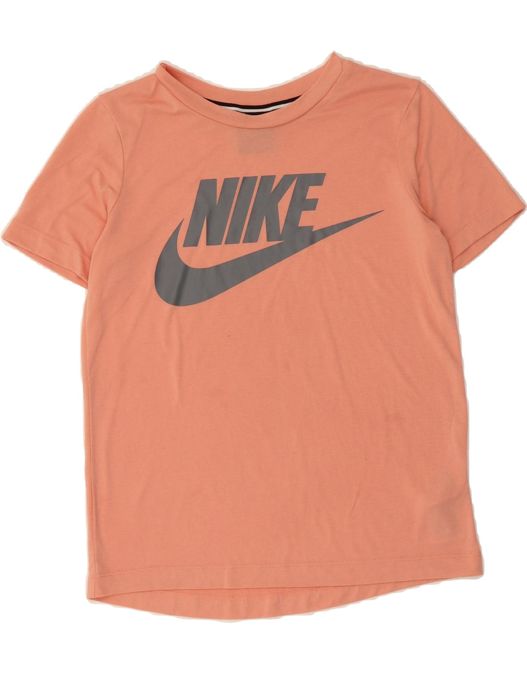 NIKE Womens Oversized Graphic T-Shirt Top UK 6 XS Pink Polyester Vintage Nike and Second-Hand Nike from Messina Hembry 