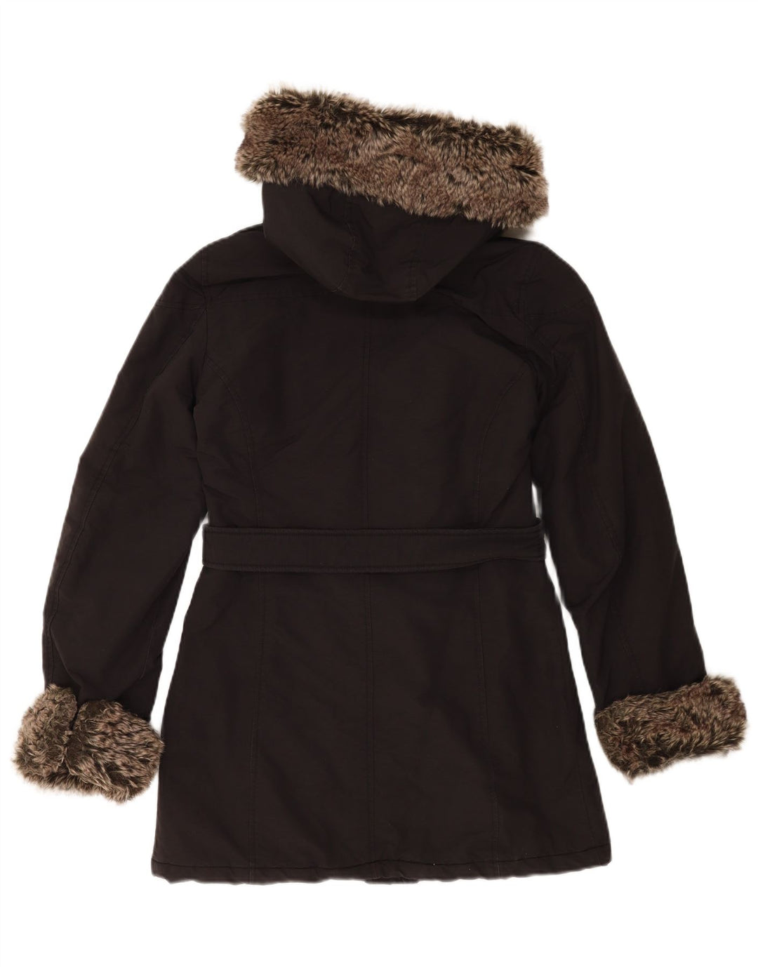 Jachetă parka supradimensionată cu glugă pentru femei Refrigue UK 6 XS Nylon negru
