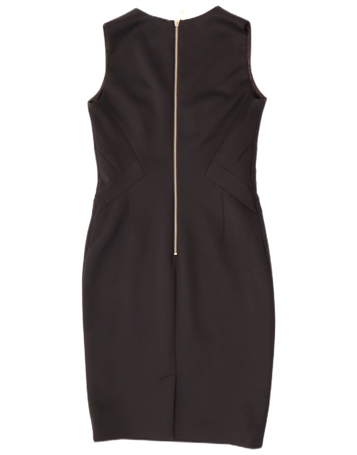 Rochie bodycon fără mâneci pentru femei Ted Baker Mărimea 3 Poliester mediu negru