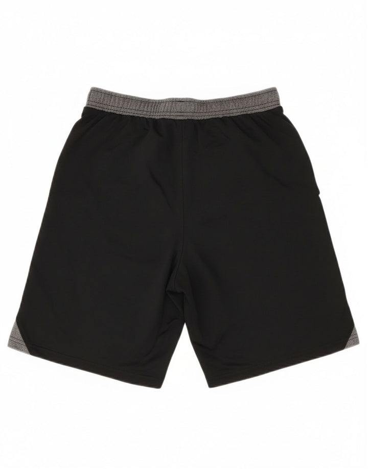 Pantaloni scurți sport grafic Under Armour pentru bărbați, mici, negru, poliester color bloc