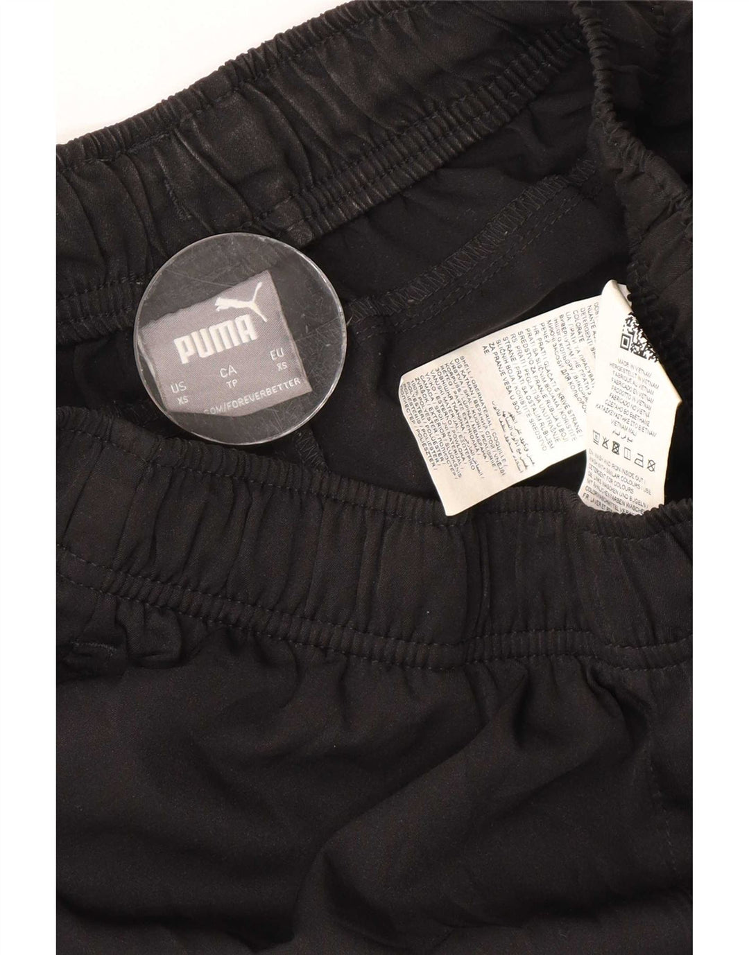 Pantaloni scurti sport Puma pentru femei UK 4 XS poliester negru