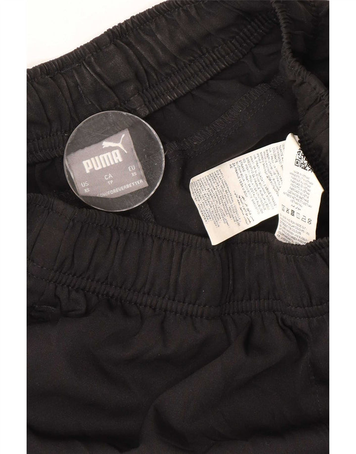Pantaloni scurti sport Puma pentru femei UK 4 XS poliester negru