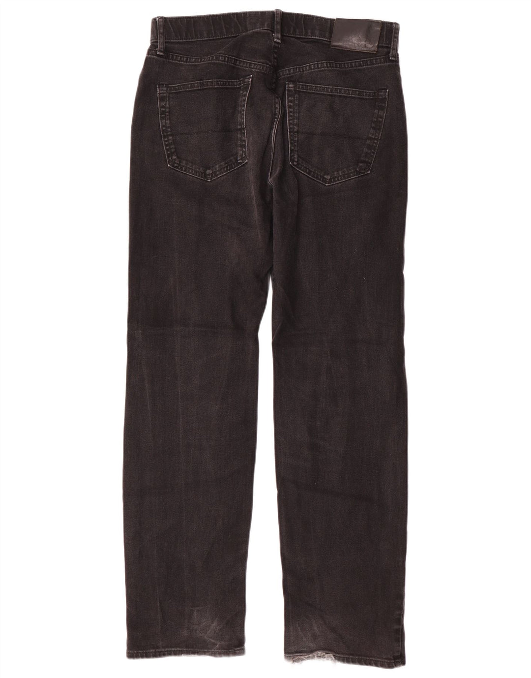 Blugi drepți obișnuiți pentru bărbați Marks & Spencer W32 L31 bumbac negru