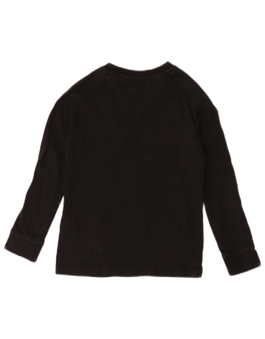 Adidas Boys Top Maneca Lunga 7-8 Ani Negru Bumbac