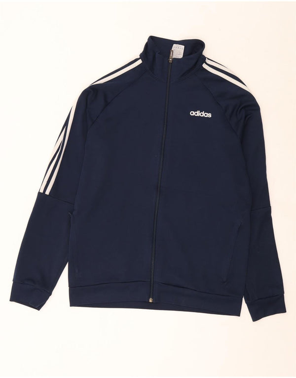 Jachetă de top pentru trening Aeroready pentru bărbați Adidas UK 44/46 Mare bleumarin