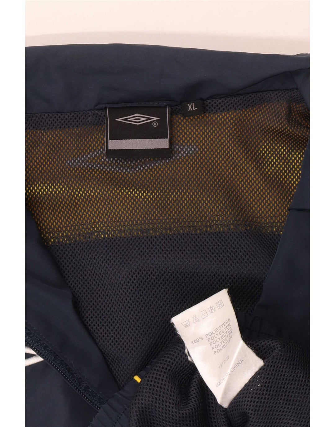 Jachetă de trening pentru bărbați Umbro, XL, albastru bleumarin, poliester color bloc