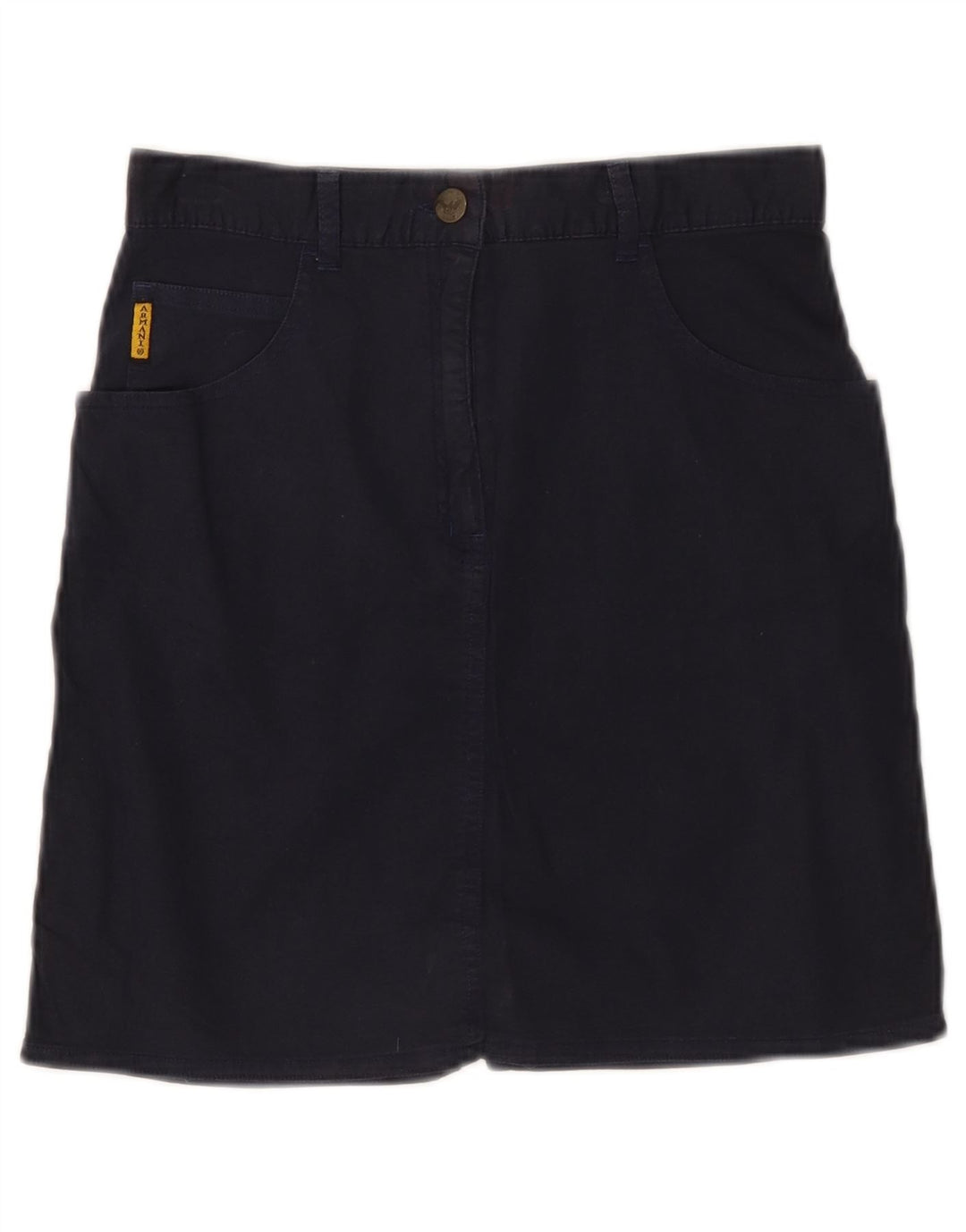 GIORGIO ARMANI Fusta Creion Fete 11-12 Ani W26 Bleumarin Bumbac